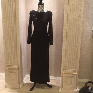 Ralph Lauren sequined long dress